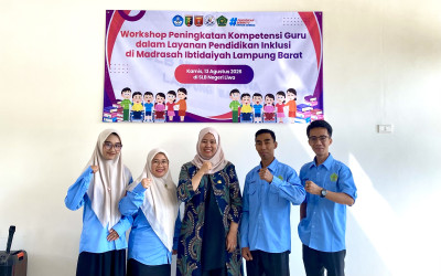 MIN 2 Lampung Barat Ikuti Workshop Peningkatan Kompetensi Guru dalam Layanan Pendidikan Inklusi